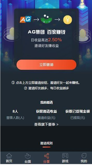 理财盘/超多游戏/带直播功能/带完整教程