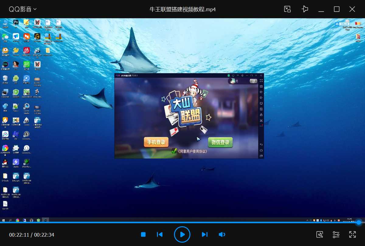 五游牛王联盟搭建视频教程