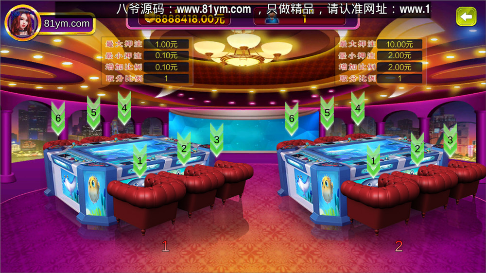 新版渔乐吧真机电玩游戏厅+完整数据+完美运营+三端全套