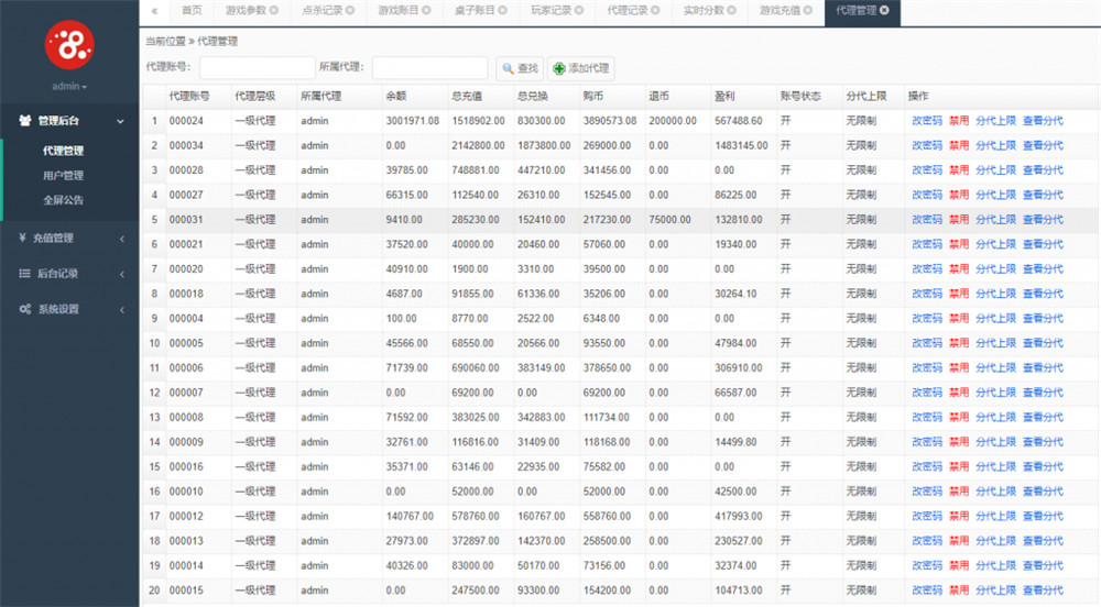 新版渔乐吧真机电玩游戏厅+完整数据+完美运营+三端全套