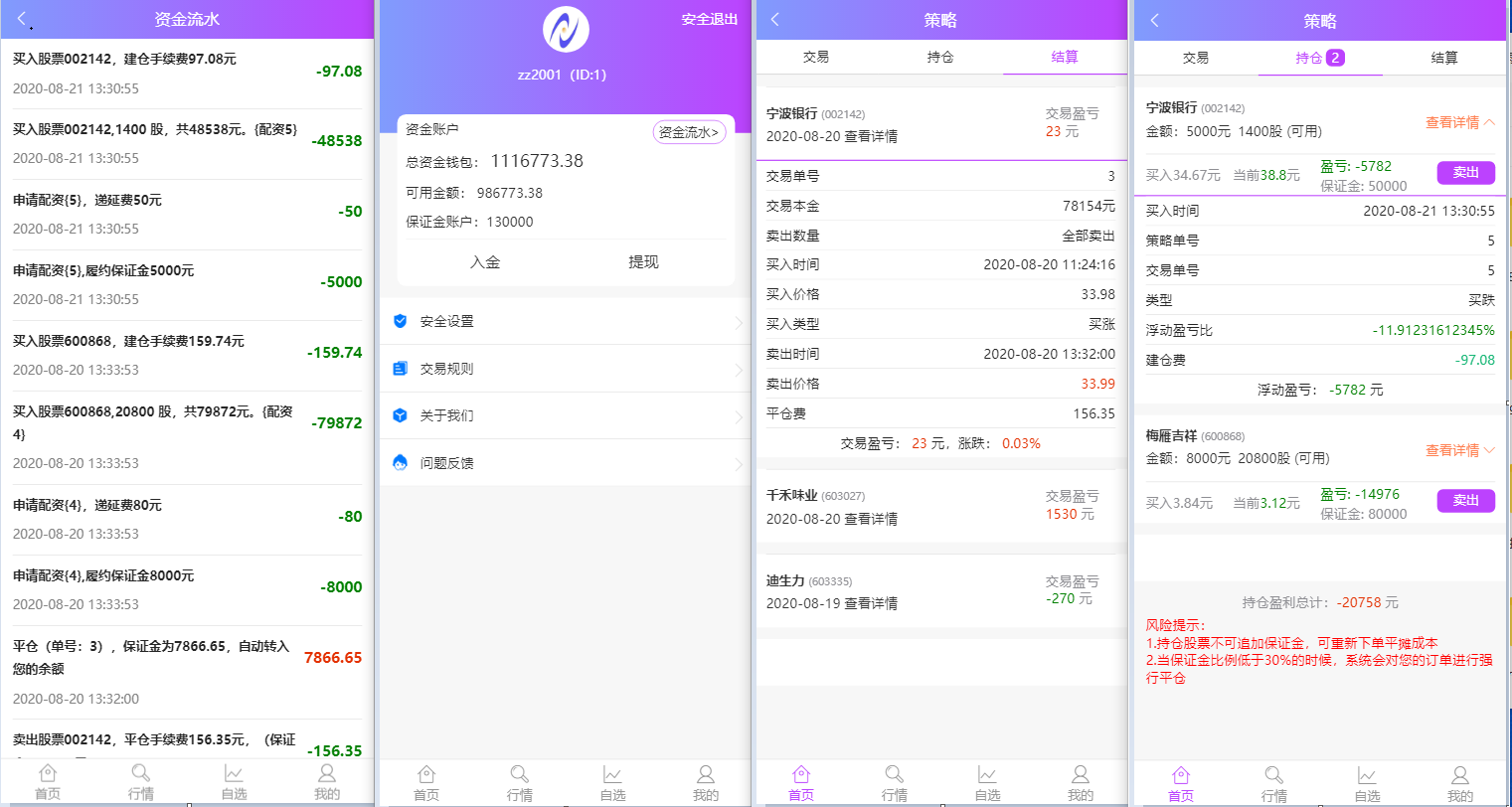 最新单手机版双融/金融系统 带静态推广官网 - 九牛源码网
