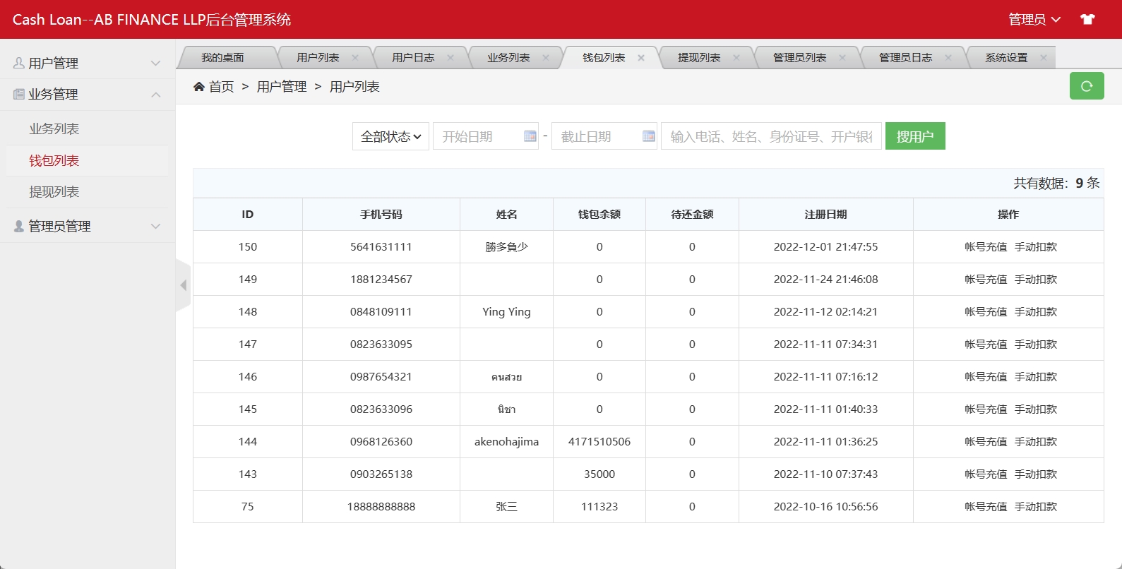 Cash Loan海外单语言贷款源码/小额贷款源码 - 九牛源码网