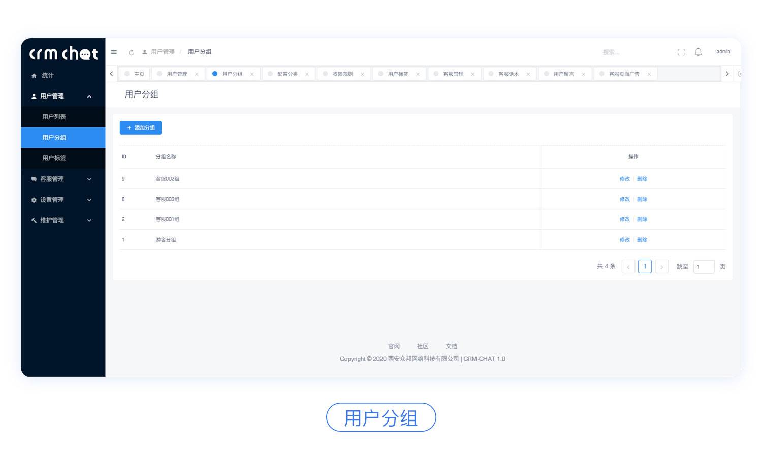 thinkphp6+swoole4响应式多坐席开源客服系统+视频教程