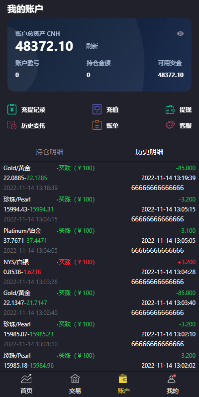 二开版微交易系统/贵金属交易平台/微盘交易系统 - 九牛源码网