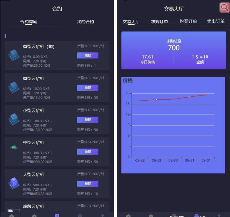 新UI区块链挖矿系统挖矿源码2.png