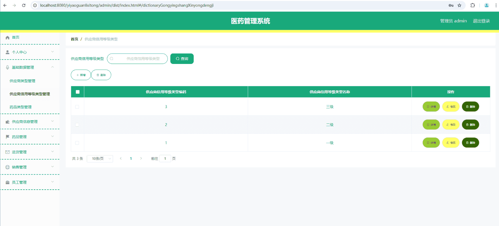 基于springboot的医药管理系统+论文+开题报告+论文
