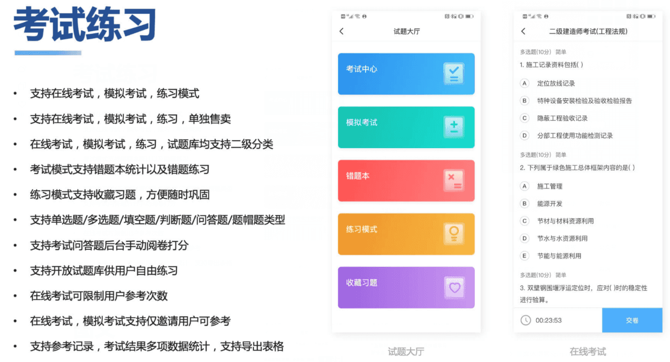 知识付费系统源码（pc+小程序+h5+app）前端后台完整源码