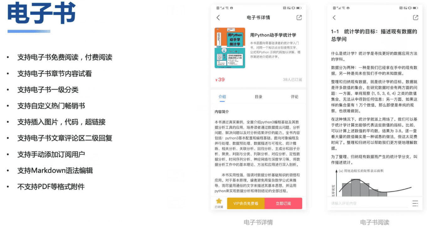 知识付费系统源码（pc+小程序+h5+app）前端后台完整源码