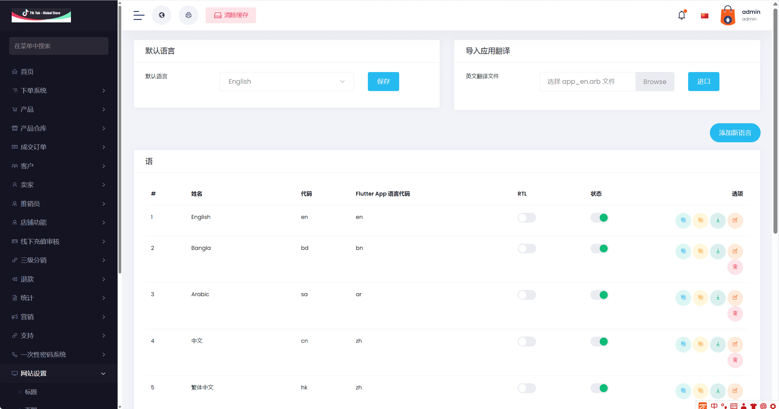 国外跨境商城多语言TikTok跨境商城源码独立站商家入驻跨境tiktok内嵌商城外贸电商网站 - 九牛源码网
