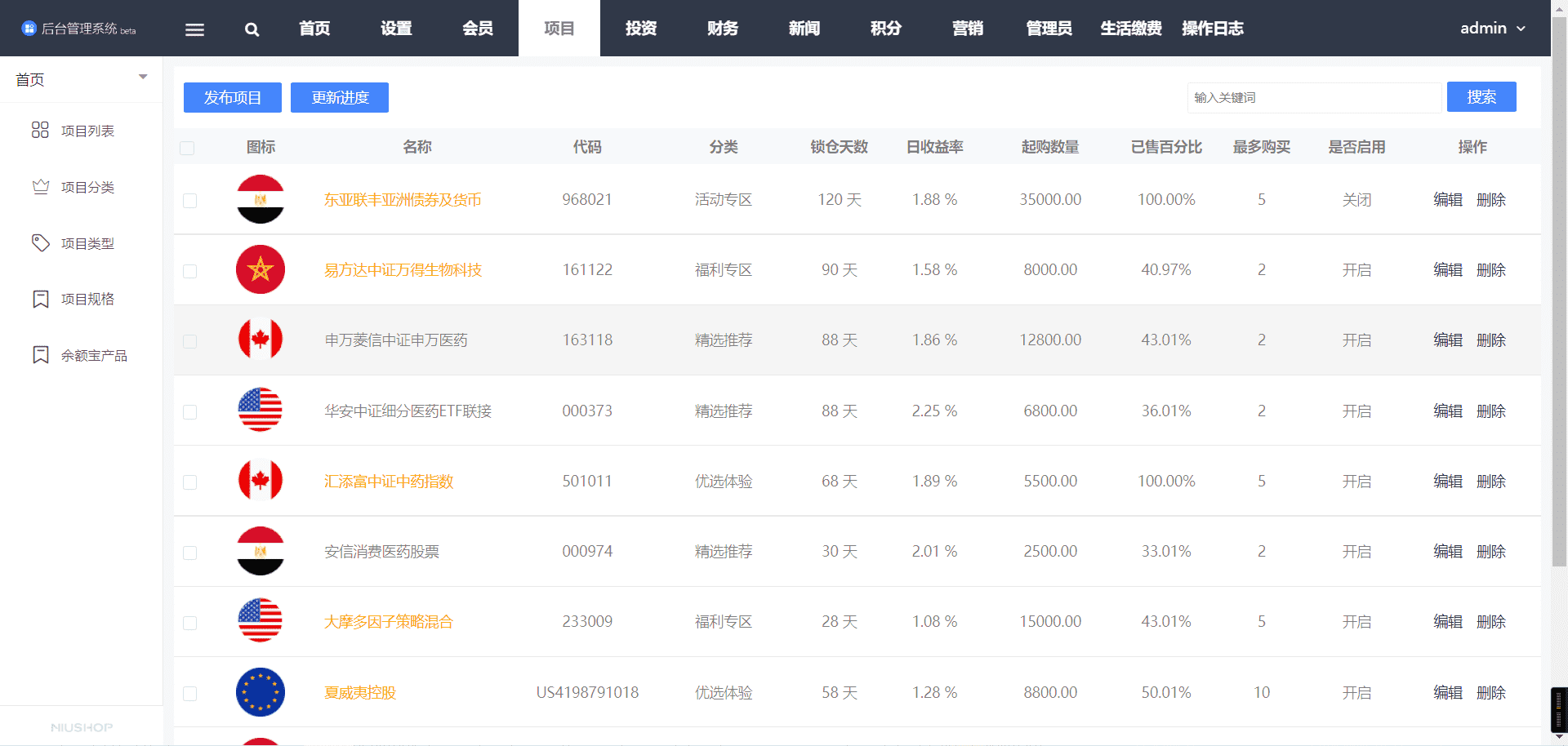 投资理财源码/自带im系统/积分商城/带视频搭建教程 - 九牛源码网