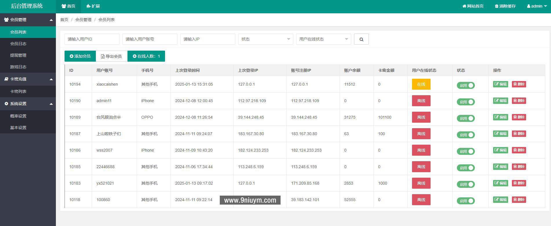 H5水果机游戏源码带控无授权带cocos前端纯源码