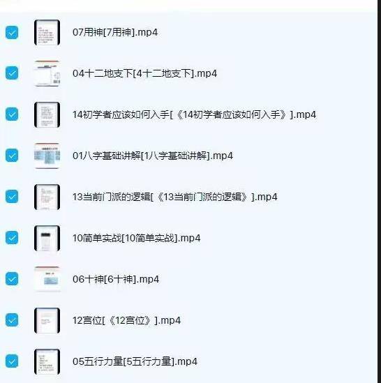 段春奇四柱基础课 14 集