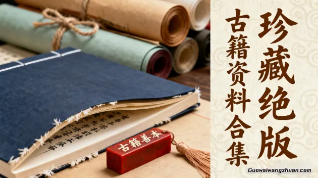 经典!珍藏绝版古籍合集专题!包括竹简绝版古书《玉髓真经》