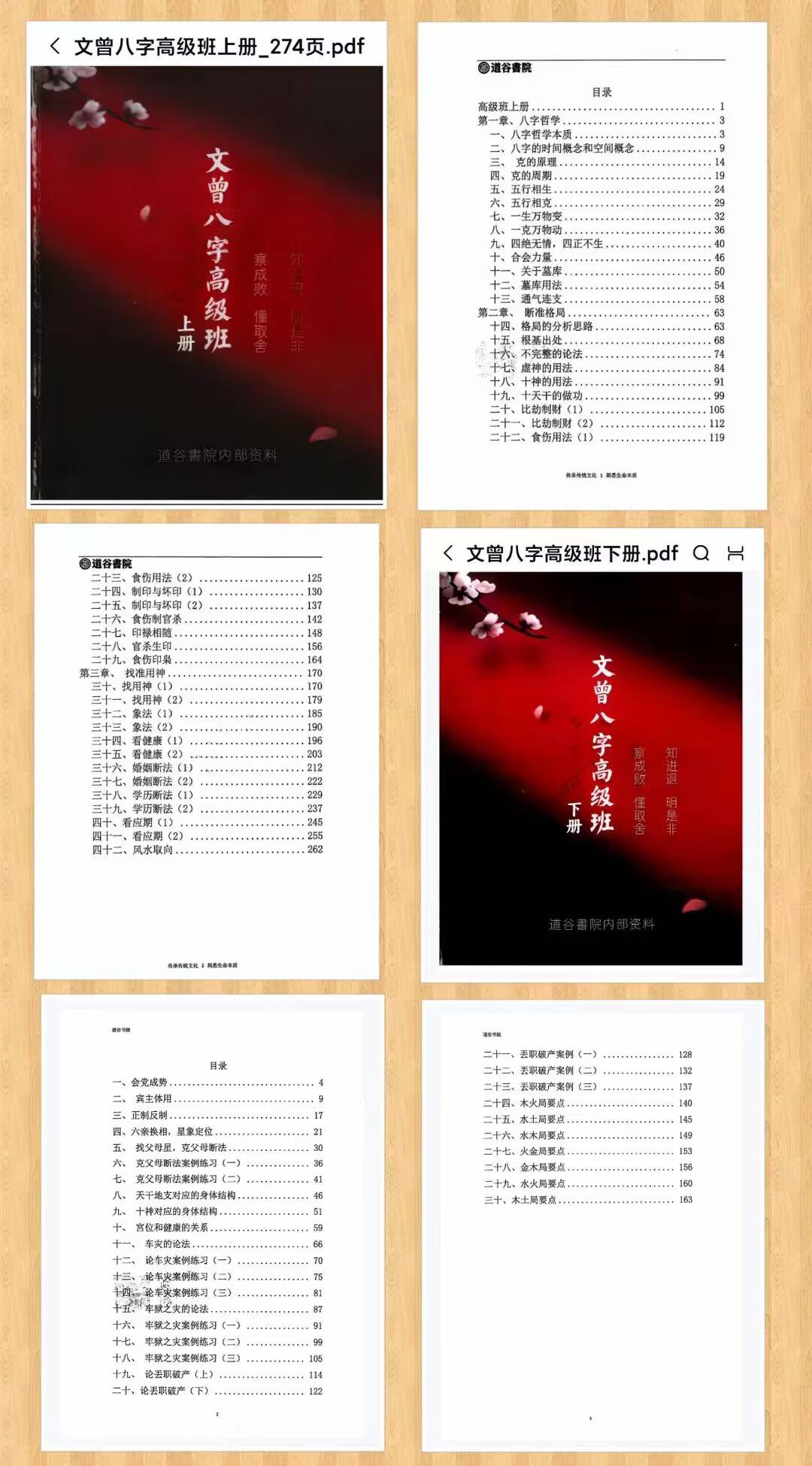 文曾《八字盲派高级班》电子书上下册
