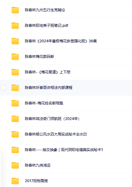 插图1–陈春林合集–91国学网
