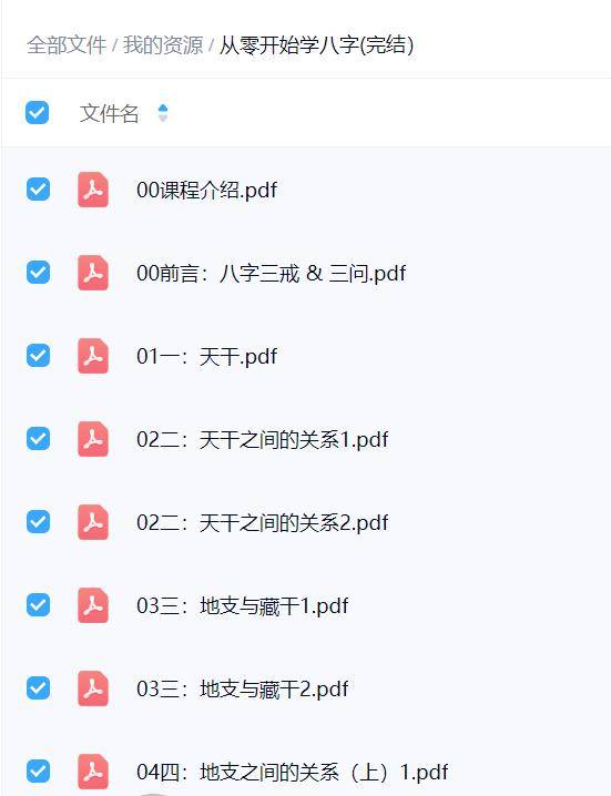 从零开始学八字(完结） 19本