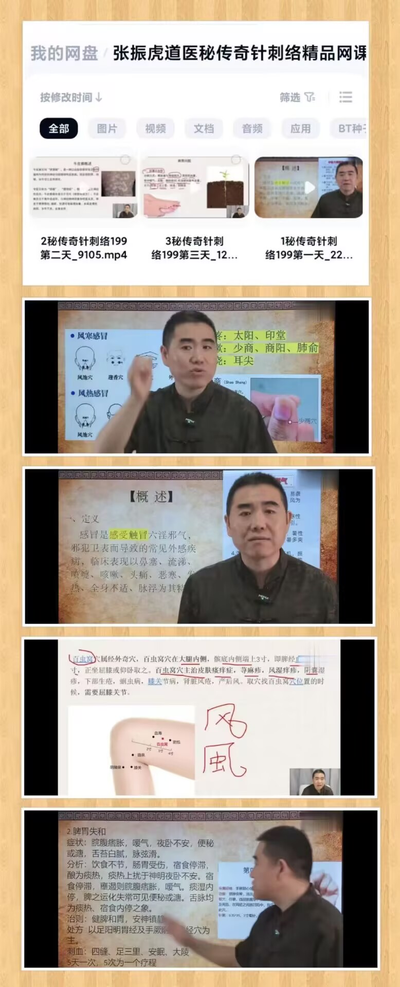 张振虎《道医秘传奇针刺络》精品网课3集