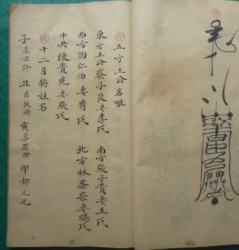 先天符咒秘本手抄一册