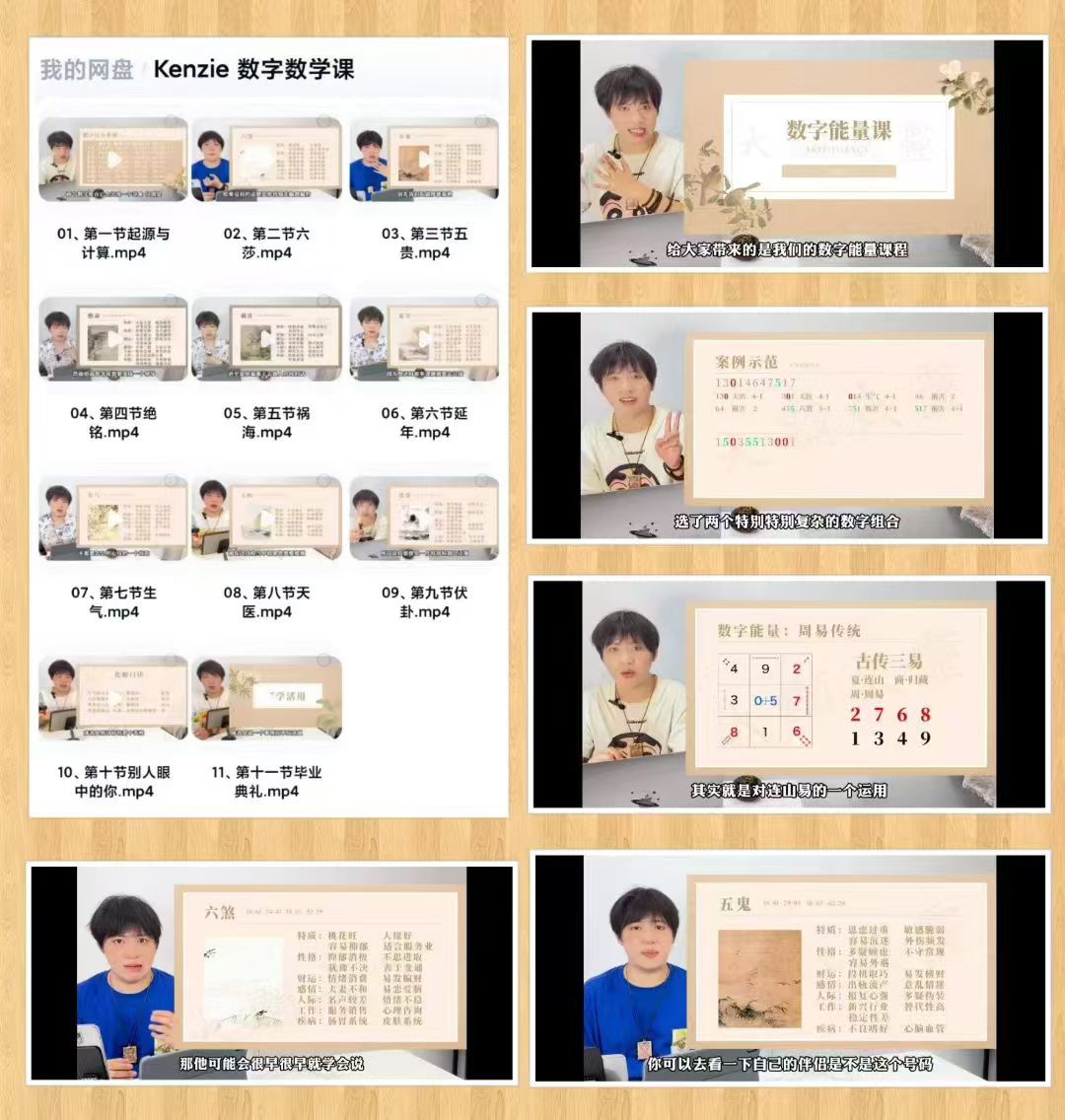【数字能量】Kenzie老师 数字数学 识人底层逻辑 11节
