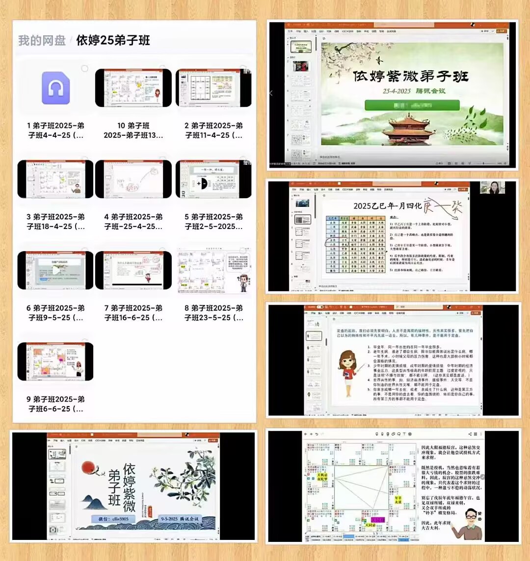 【紫微好课】依婷2025弟子班 视频课程+案例