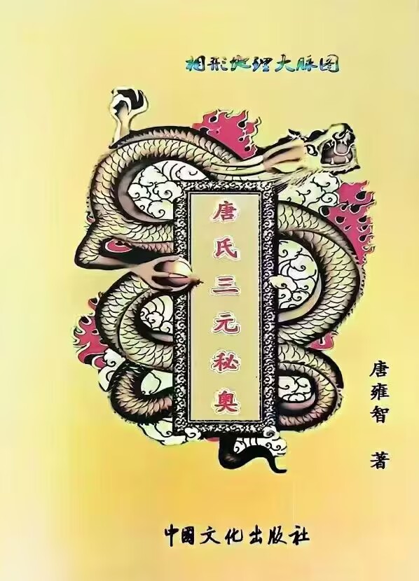 相形地理大脉图《唐氏三元秘奥》唐雍智704页