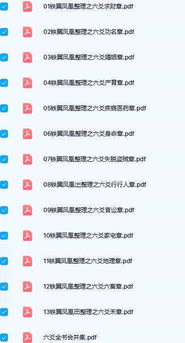 铁翼凤凰整理之六爻14本合集