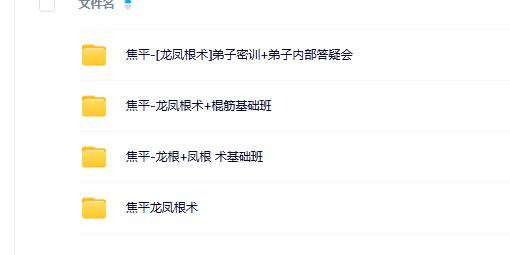 龙凤根术合集 4套