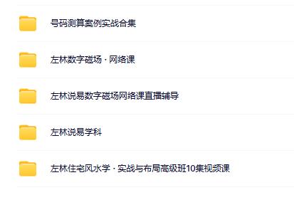 左林风水数字磁场5套合集