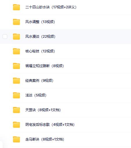 卢晓勇风水合集