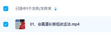 会真道长祭祖改运法一集视频课