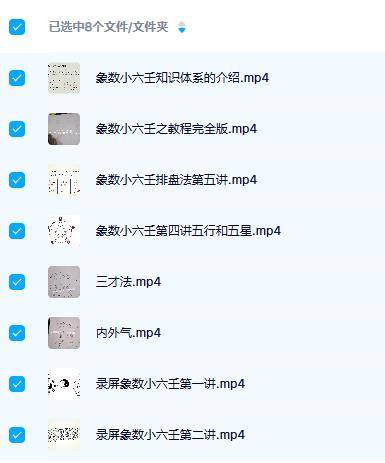 象数小六壬8集