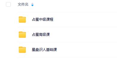 星星学院 占星初级+中级+高级69集