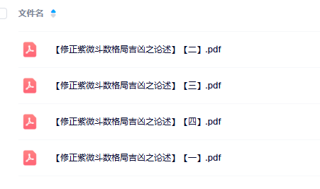 《修正紫微斗数格局吉凶之论述》 4本合集
