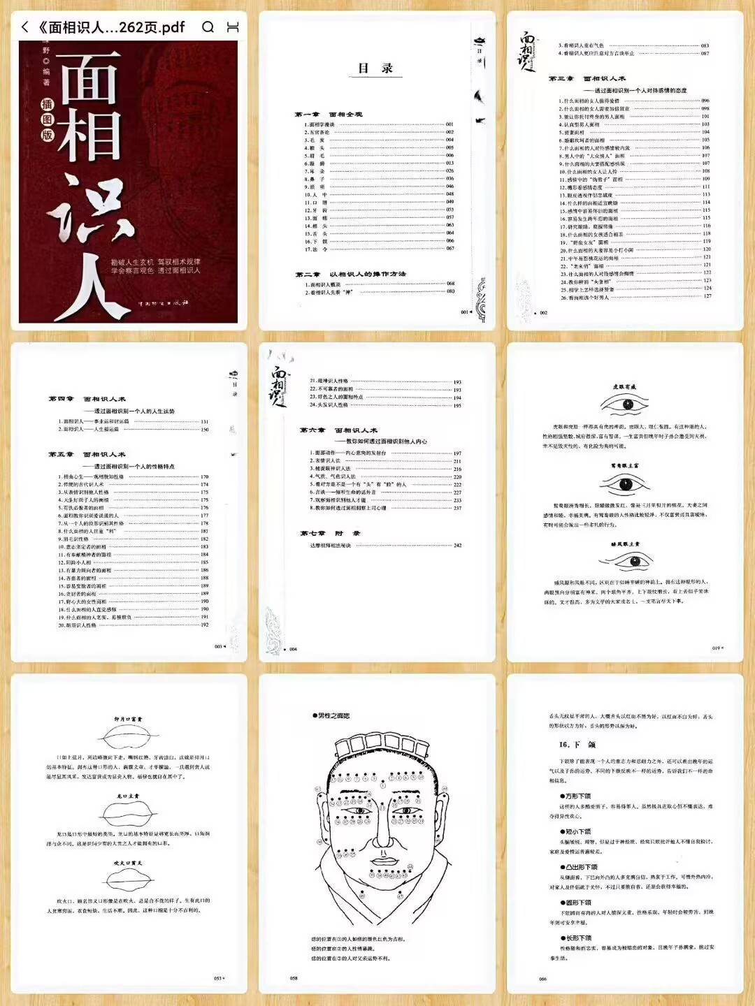 腾野《面相识人》 262页