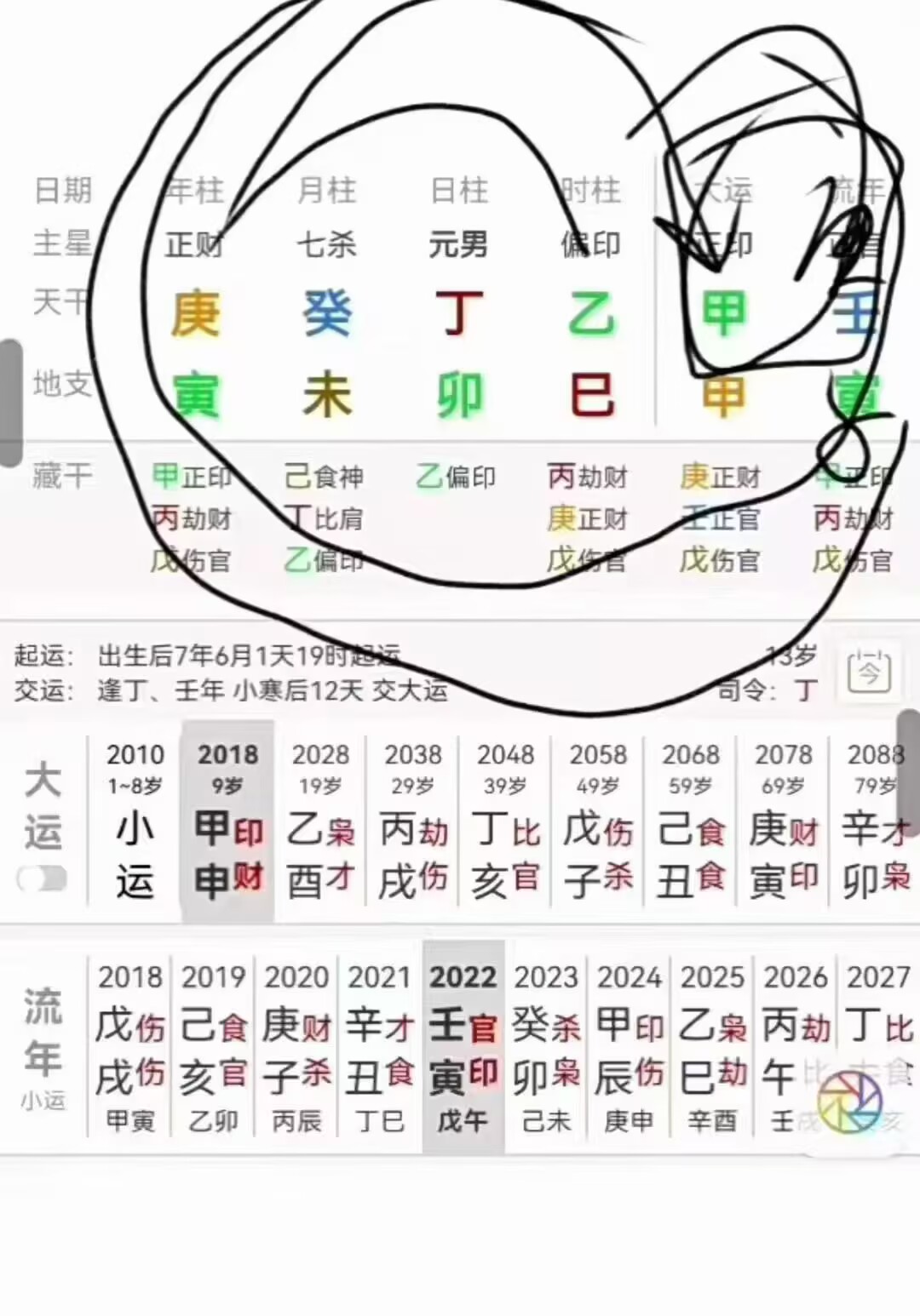 了凡《四柱零基础实战》教学视频70集，每个视频时长约30分钟
