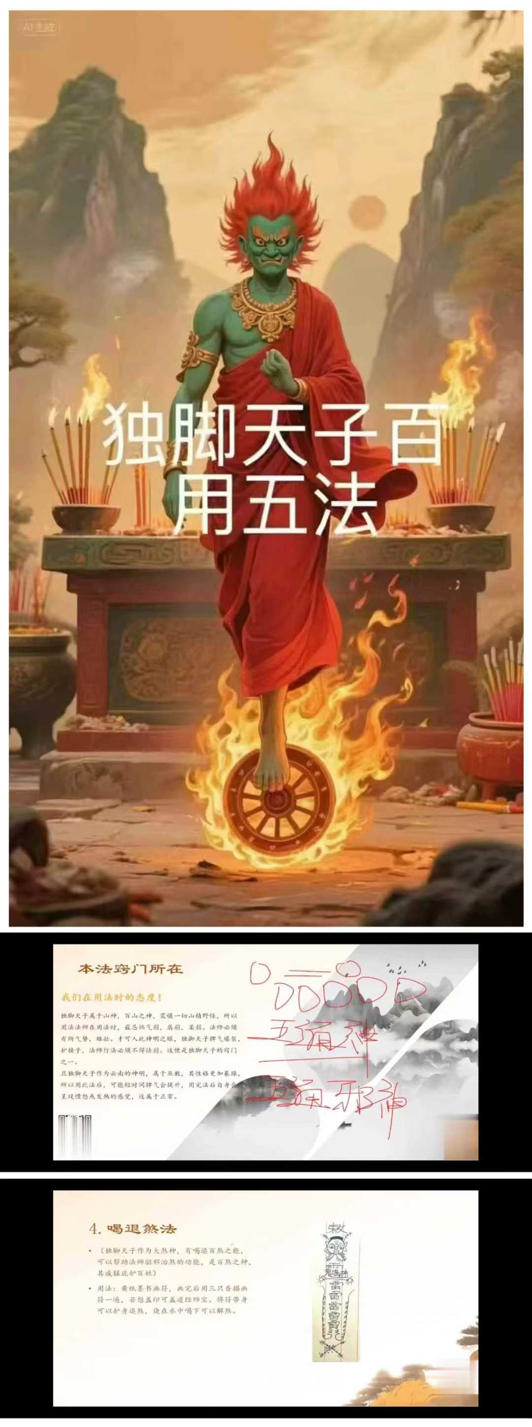 松韵道人 独脚天子百用五法(公开课)视频1集,时长1小时40分
