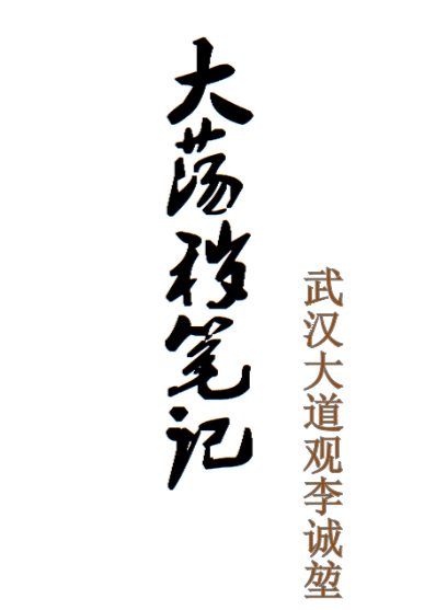 李诚堃 全真大荡秽笔记19页
