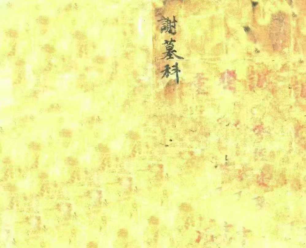 《谢墓科》道家科仪古籍 页数：27筒子页 54单页