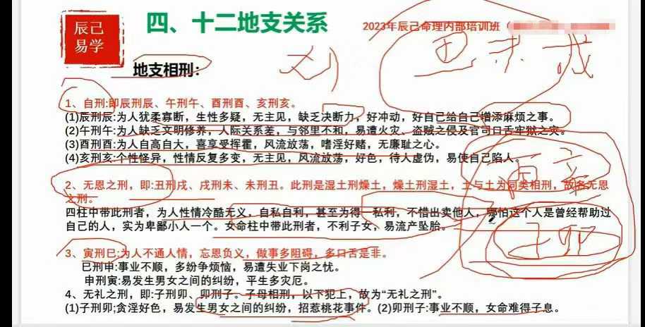 辰己易学八字传承系统课10集