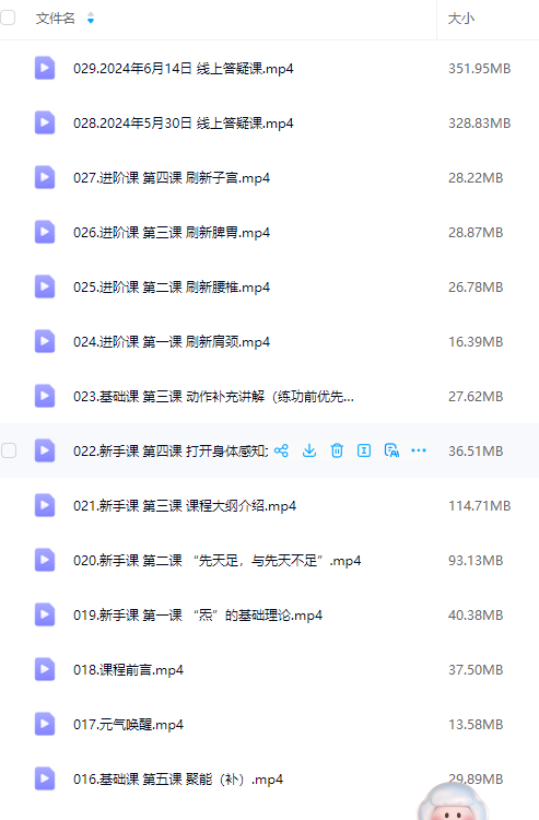 颜法坤老师的“太乙真秘气法”线上课,视频29集