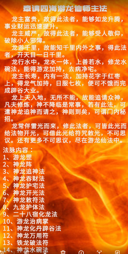 四海游龙法录屏 王道帧