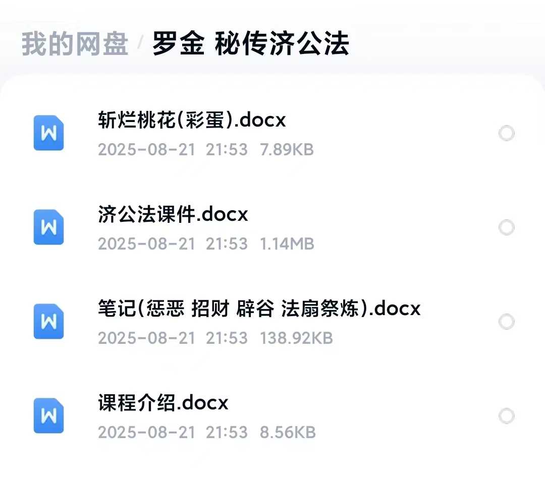 罗金 秘传济公法