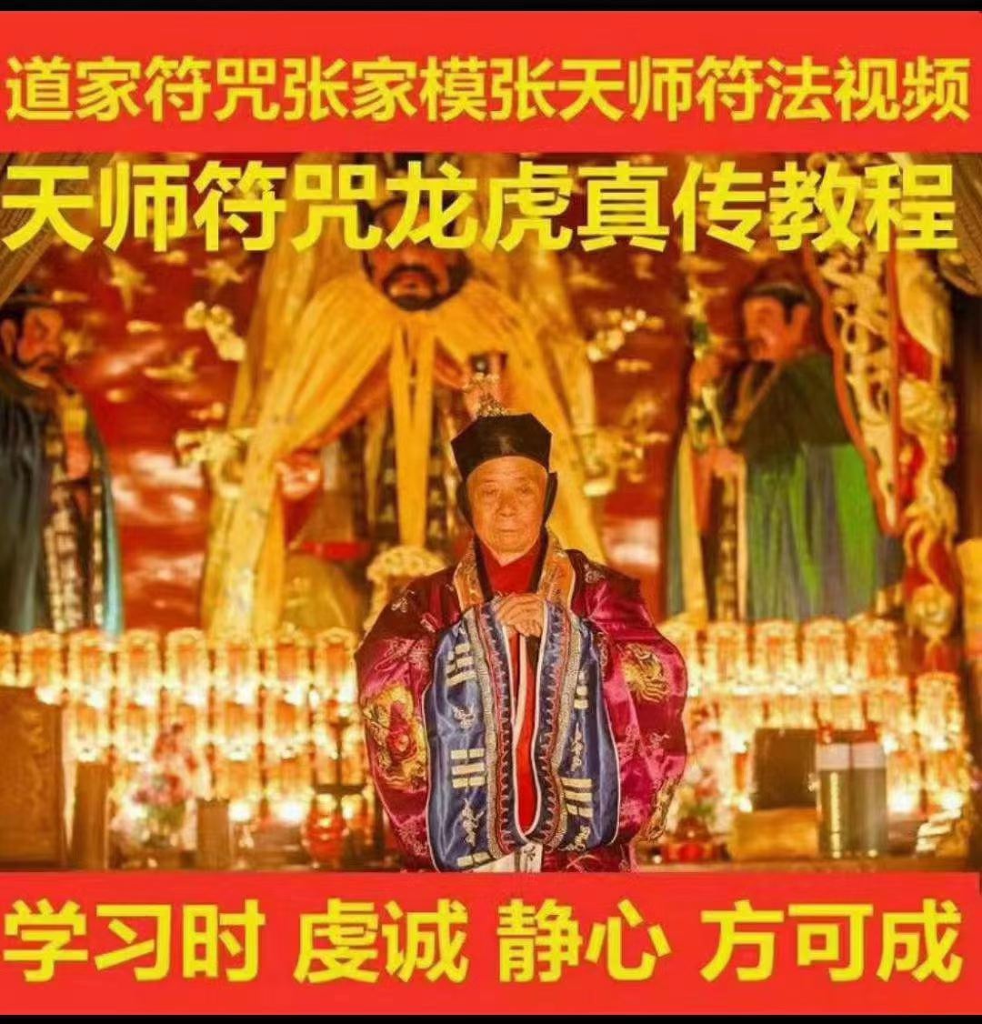 天师府 张加模师爷亲授符法 龙虎真传天师道家符咒18集