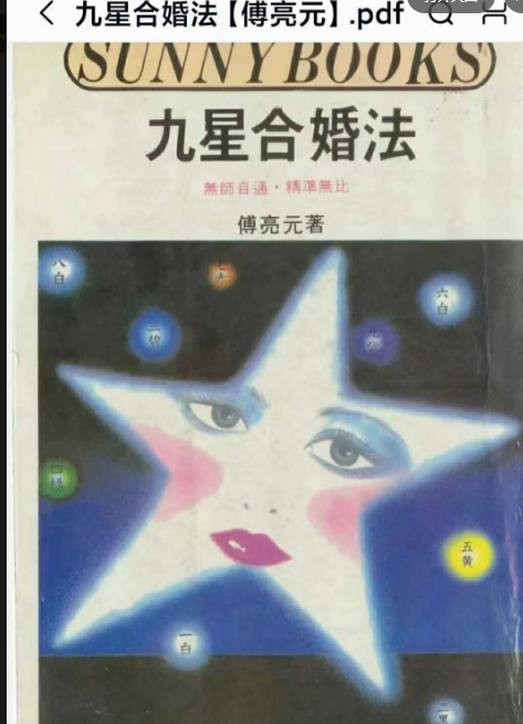 九星合婚法 傅亮元 139双页面