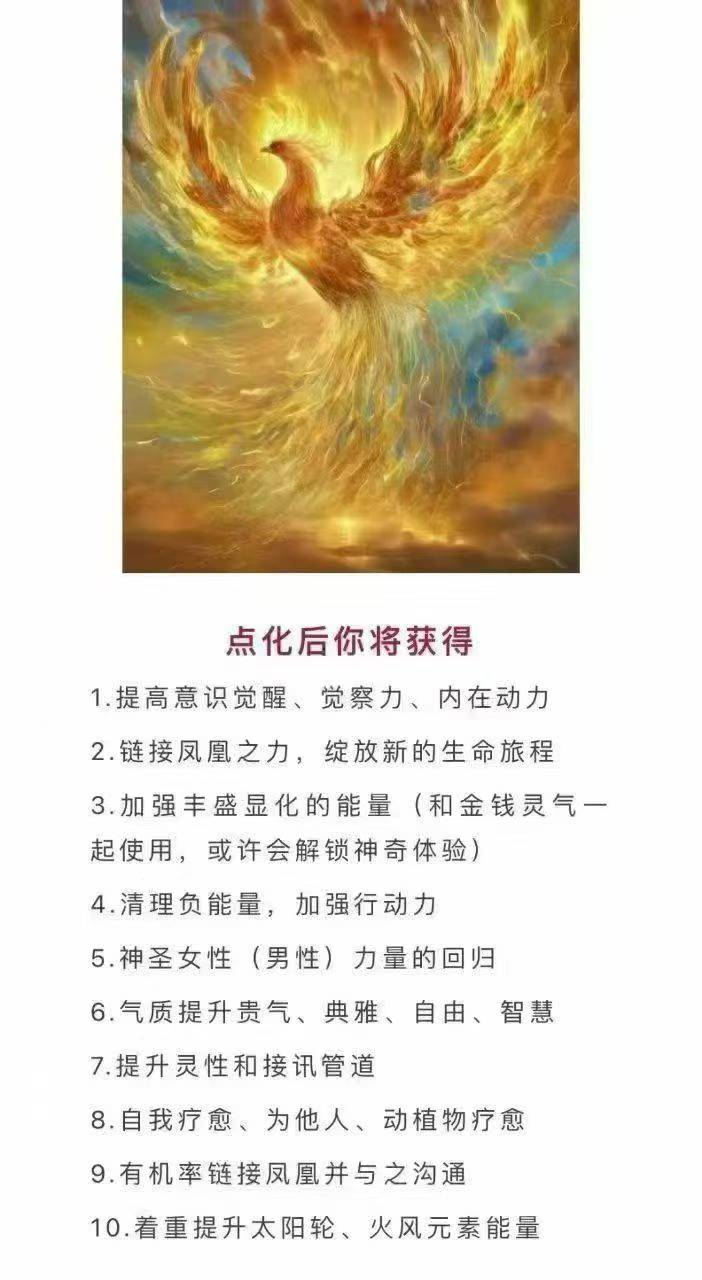 恩可 凤凰灵气(含点化)2集视频课