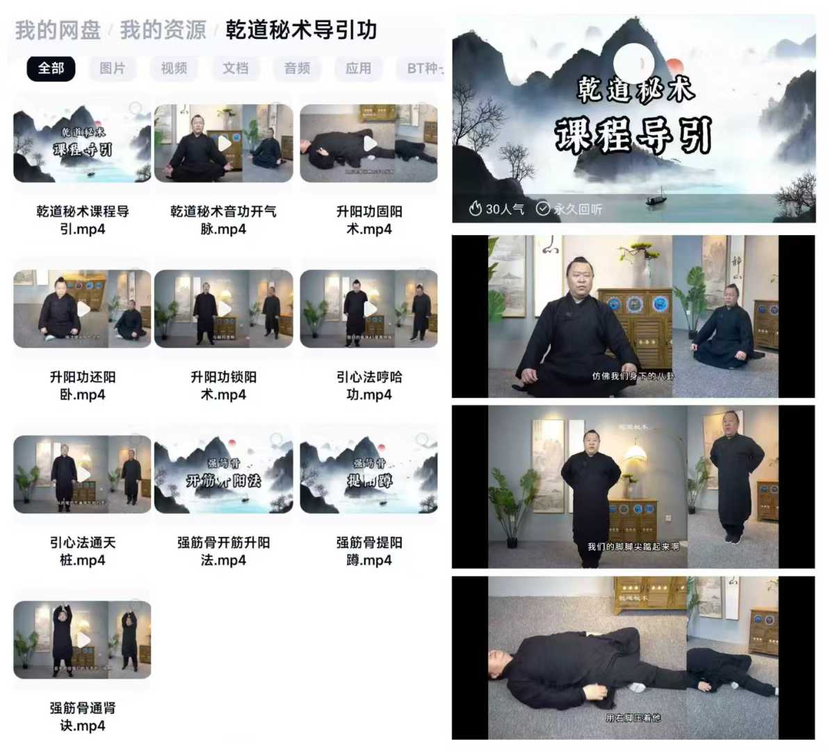 【导引功】乾道秘术10集视频