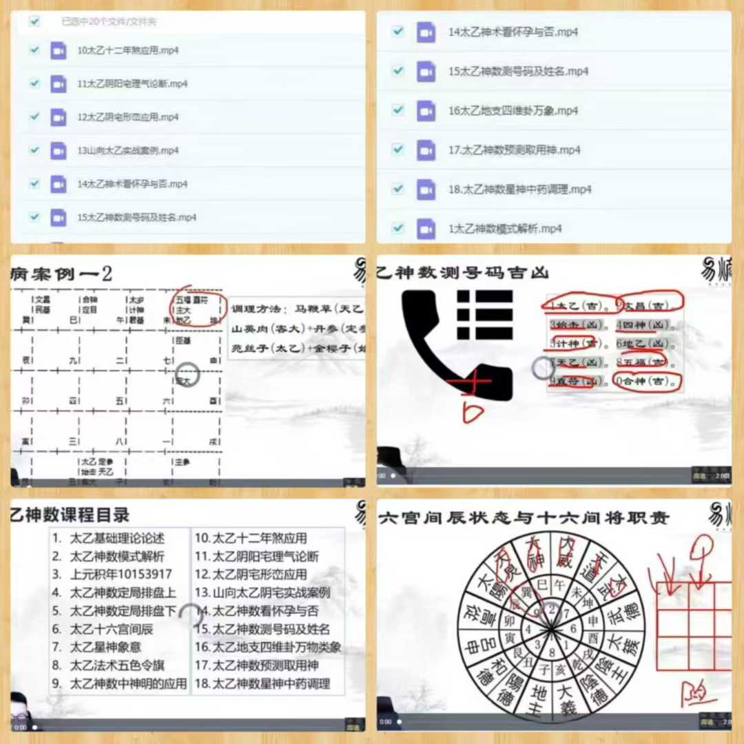 太乙神数课20集