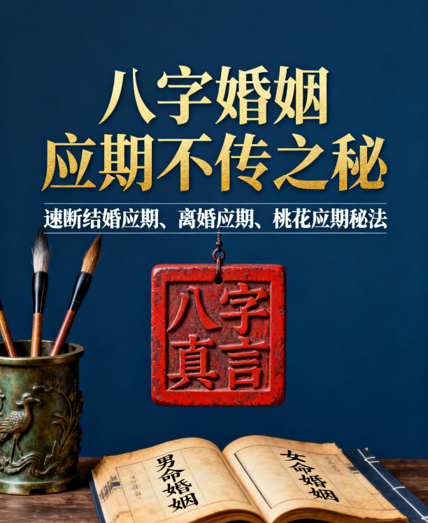 八字婚姻应期不传之秘（速断结婚应期、离婚应期、桃花应期）109页