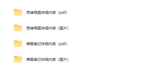 塔罗思维导图汇总