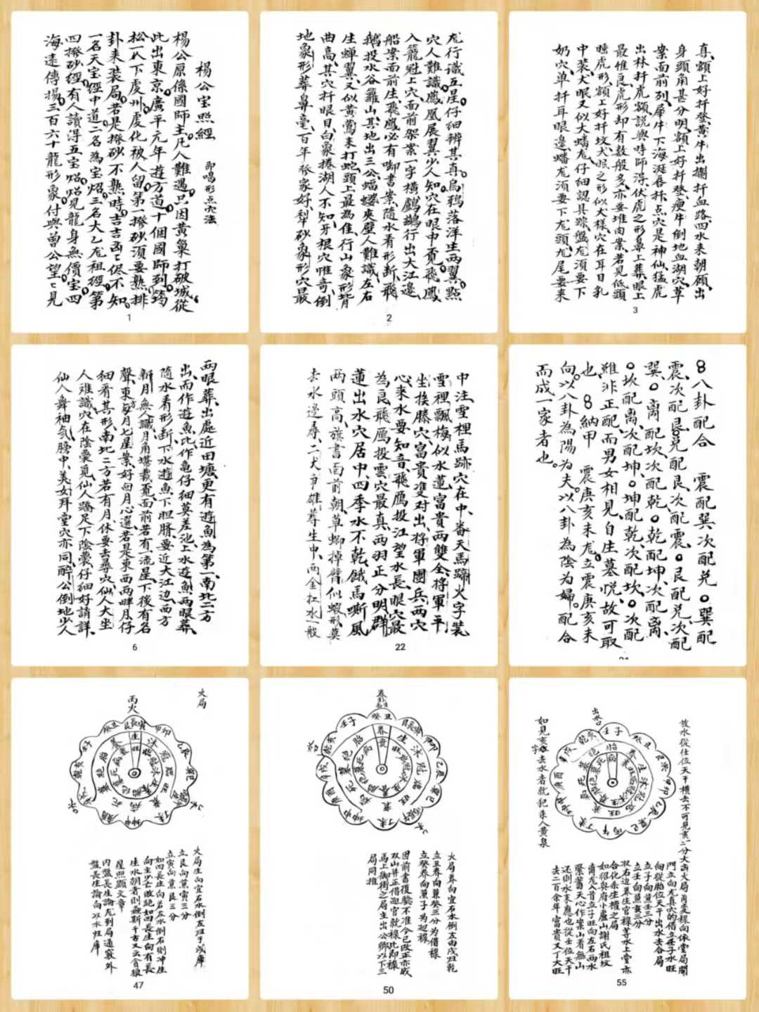 杨公宝照经喝形点穴法 119页